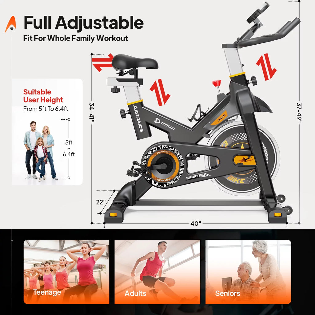 Magnetic Resistance Indoor Cycling Bike Y86628