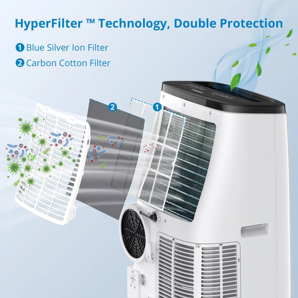 14,000 BTU 3-in-1 Portable Air Conditioner Q188