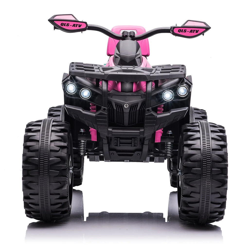 Black 24 Volt 2 Seater 4-Wheeler Quad Q952