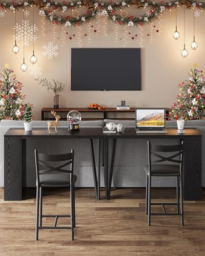 3 Piece Bar Table and Chairs Set with Flip Top Extension K63428