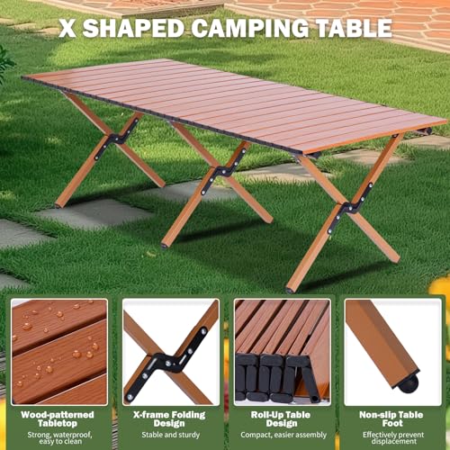 Portable Folding Camping Table with Carry Bag X237072