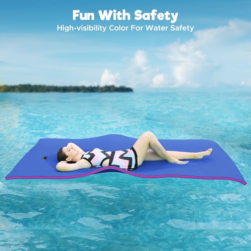 Floating Water Mat, 3-Layer Tear-Resistant XPE Foam T138