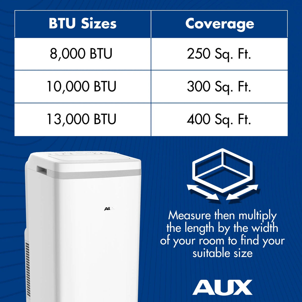8,000 BTU Portable Air Conditioner with Dehumidification Mode G7045