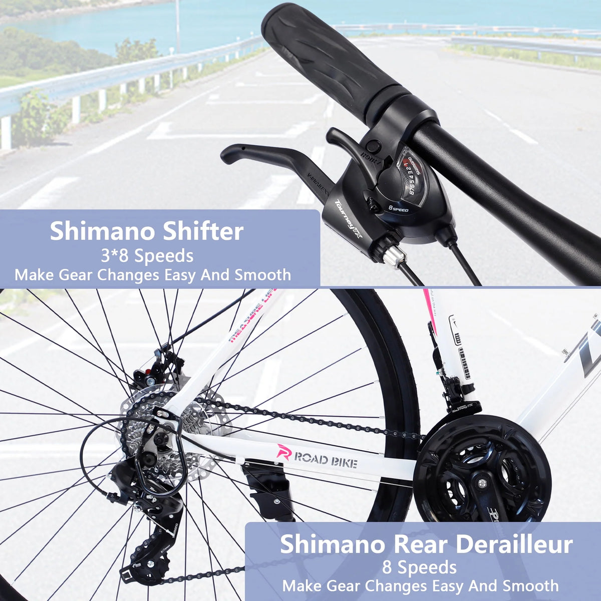 28 inch 24 Speed Hybrid Bike I379467
