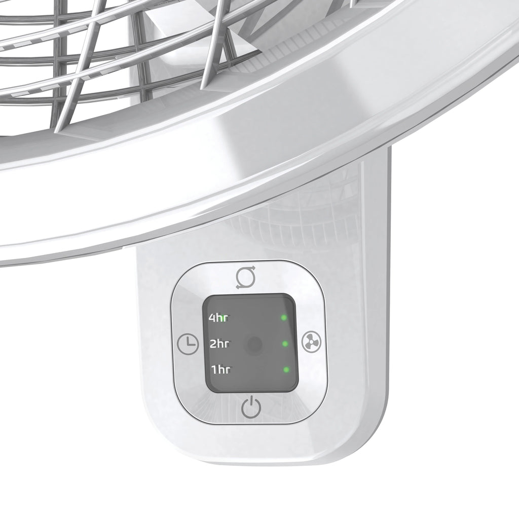 18 Oscillating Wall-Mount Fan with Remote Control P8741