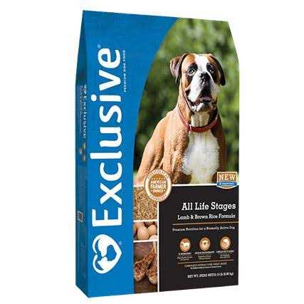 Lamb Brown Rice Dog Food F594555