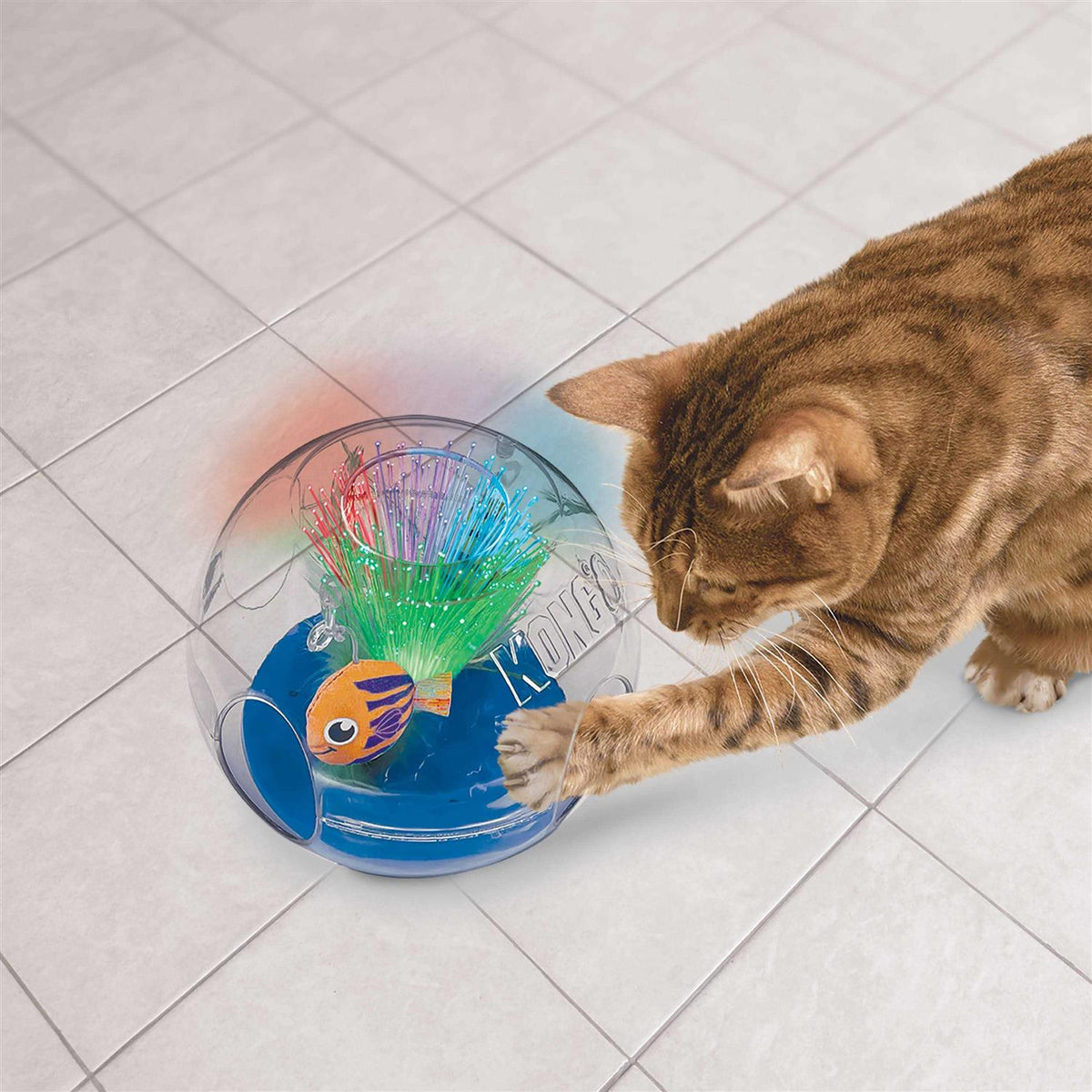 Glow Aquarium Cat Toy X5055