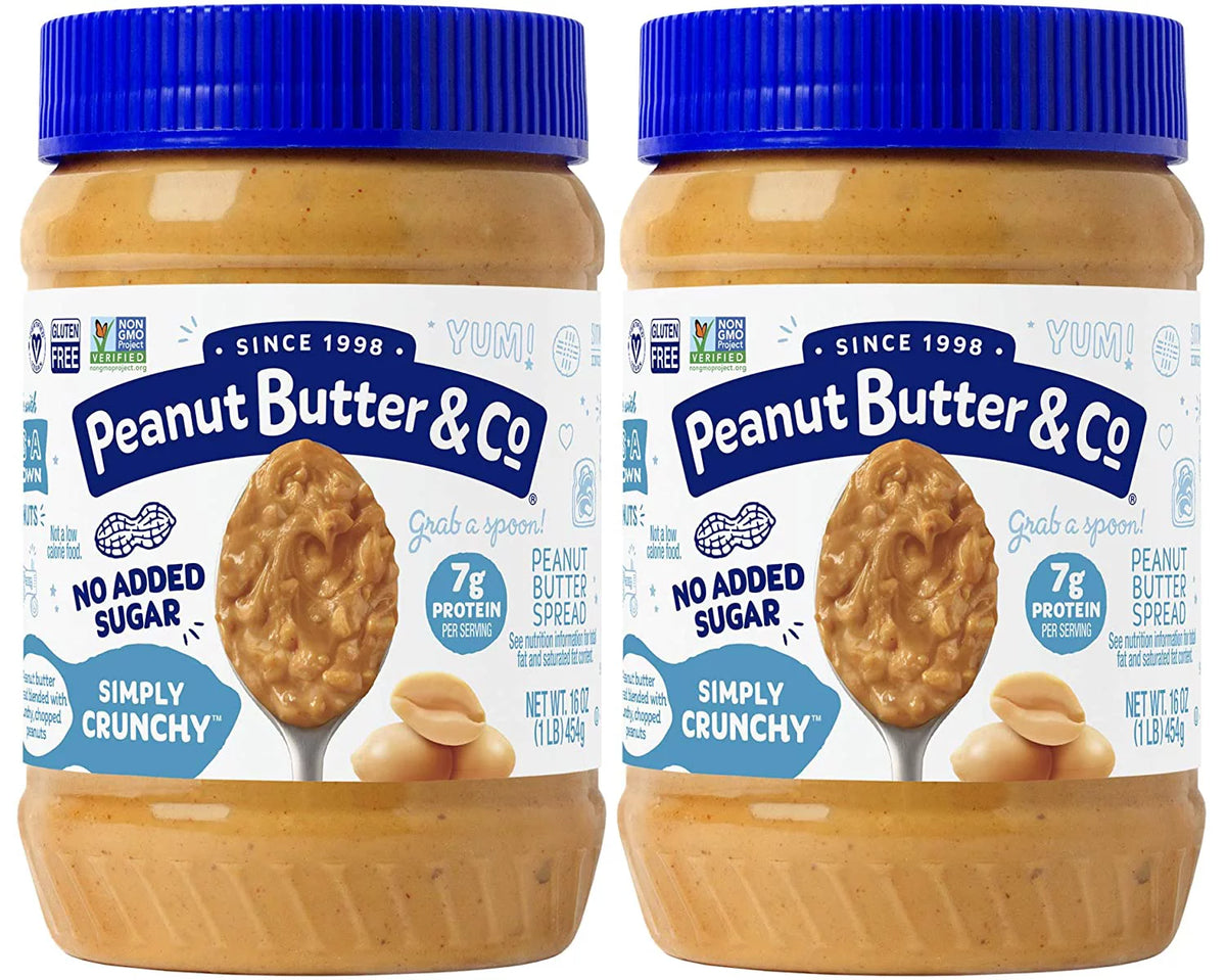 Crunchy Peanut Butter Spread 16 oz Pack of 6 W24946