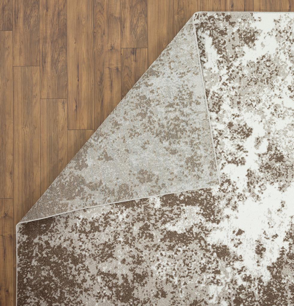Brown Coastal Area Rug S65024