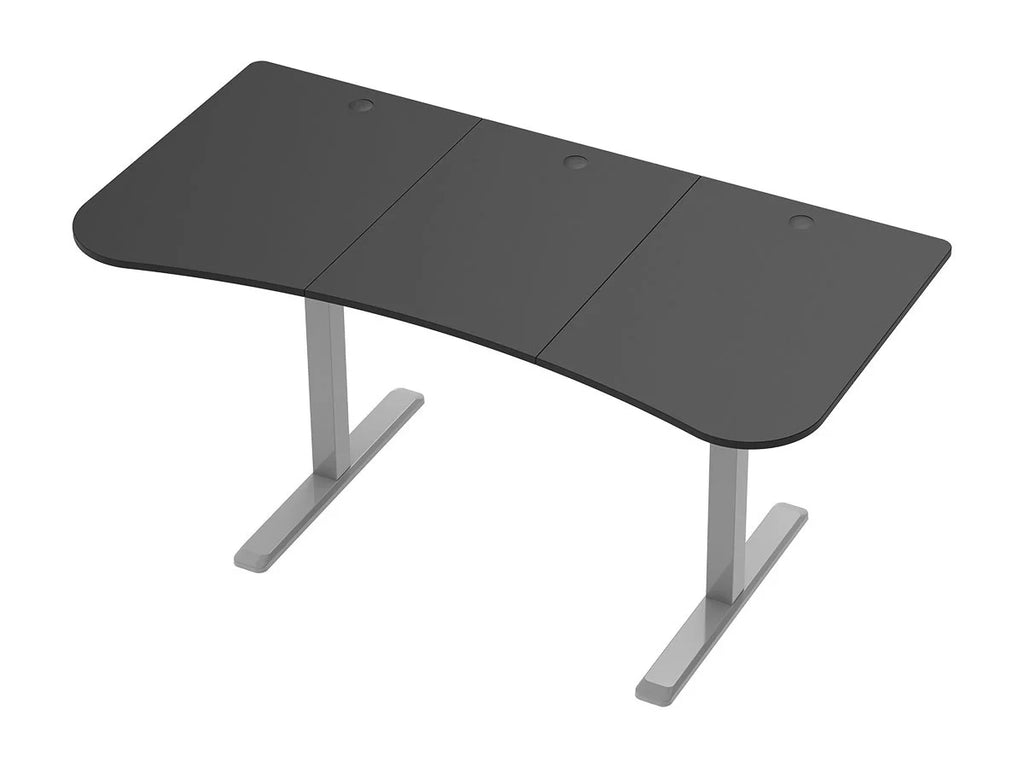 Height Adjustable Sit-Stand Desk Frame Grey F1106