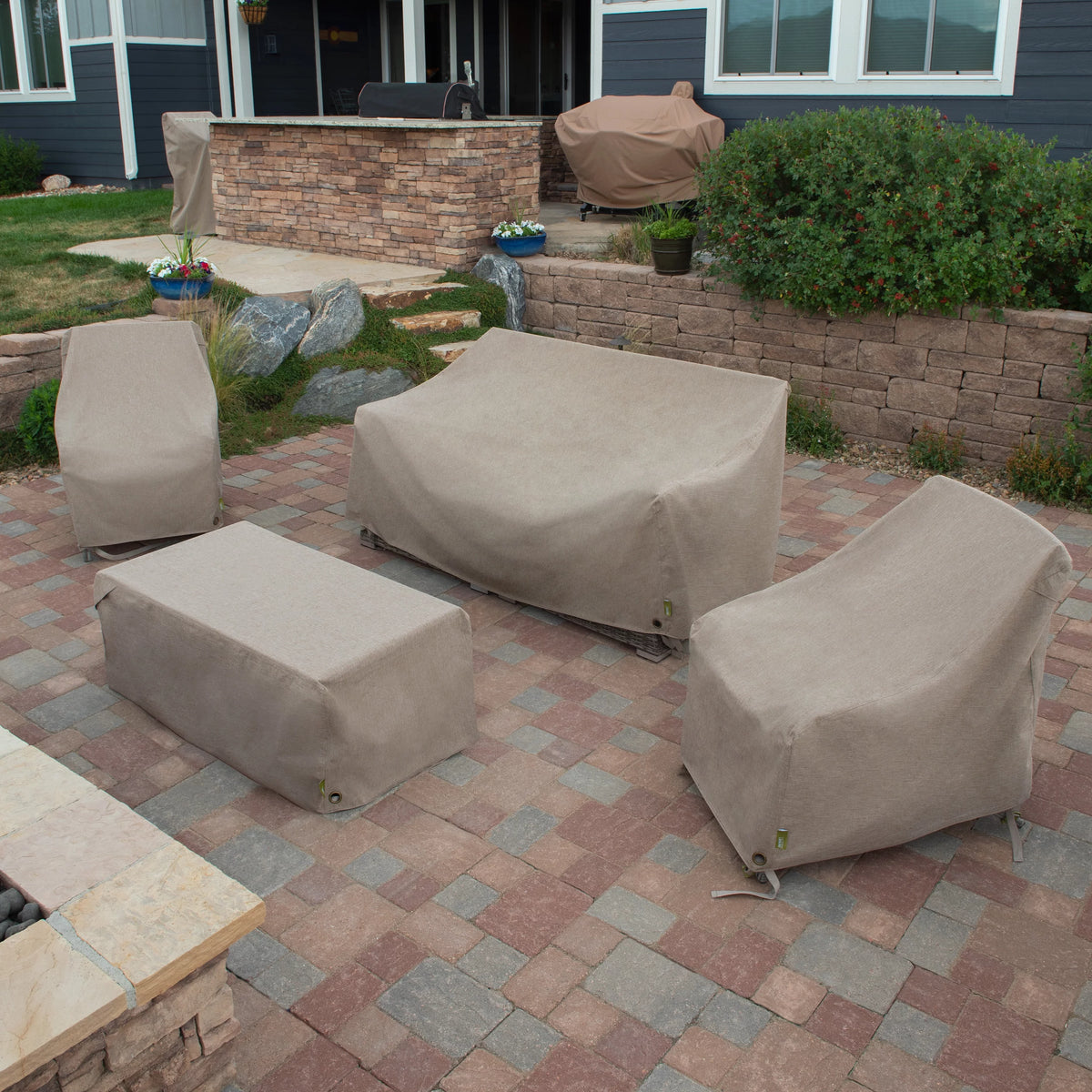 Waterproof Patio Table & Chair Set Cover T98420