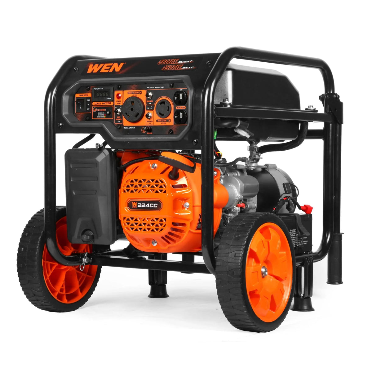 5600-Watt Portable Generator with CO Shutdown Sensor S1697
