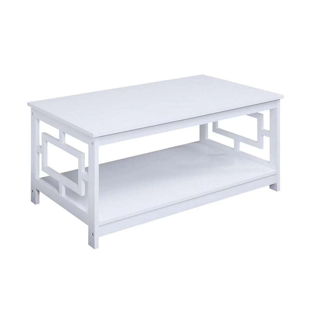 White Wood Coffee Table Q722147