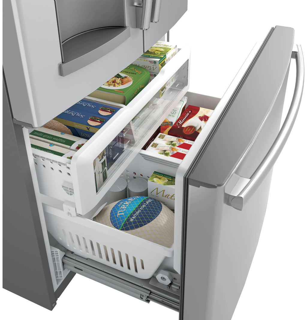 French Door Freestanding Refrigerator Stainless Steel F46531