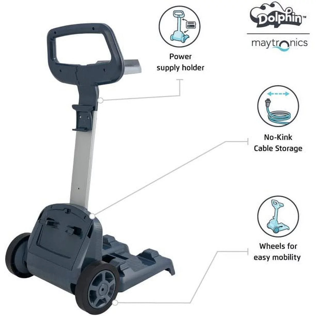Inground Robotic Pool Cleaner with Caddy & Cover L885948