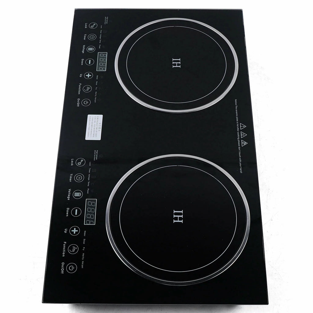 Electric Induction Cooker 2 Burners Cooktop Stove C5175