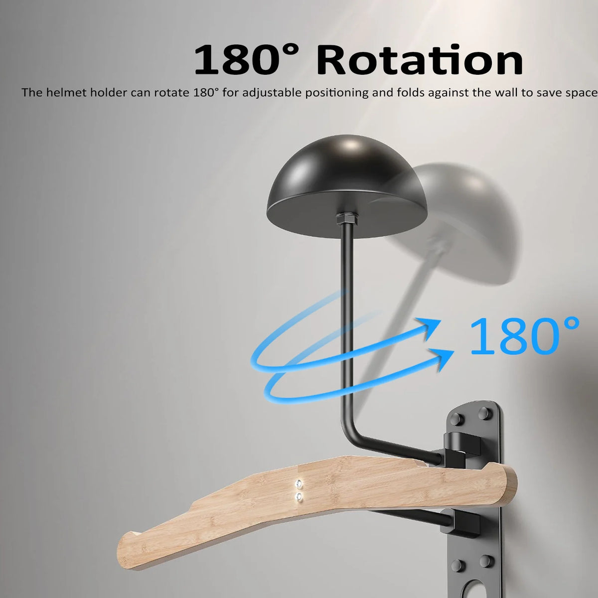 Helmet Wall Mount with 2 Caps O678