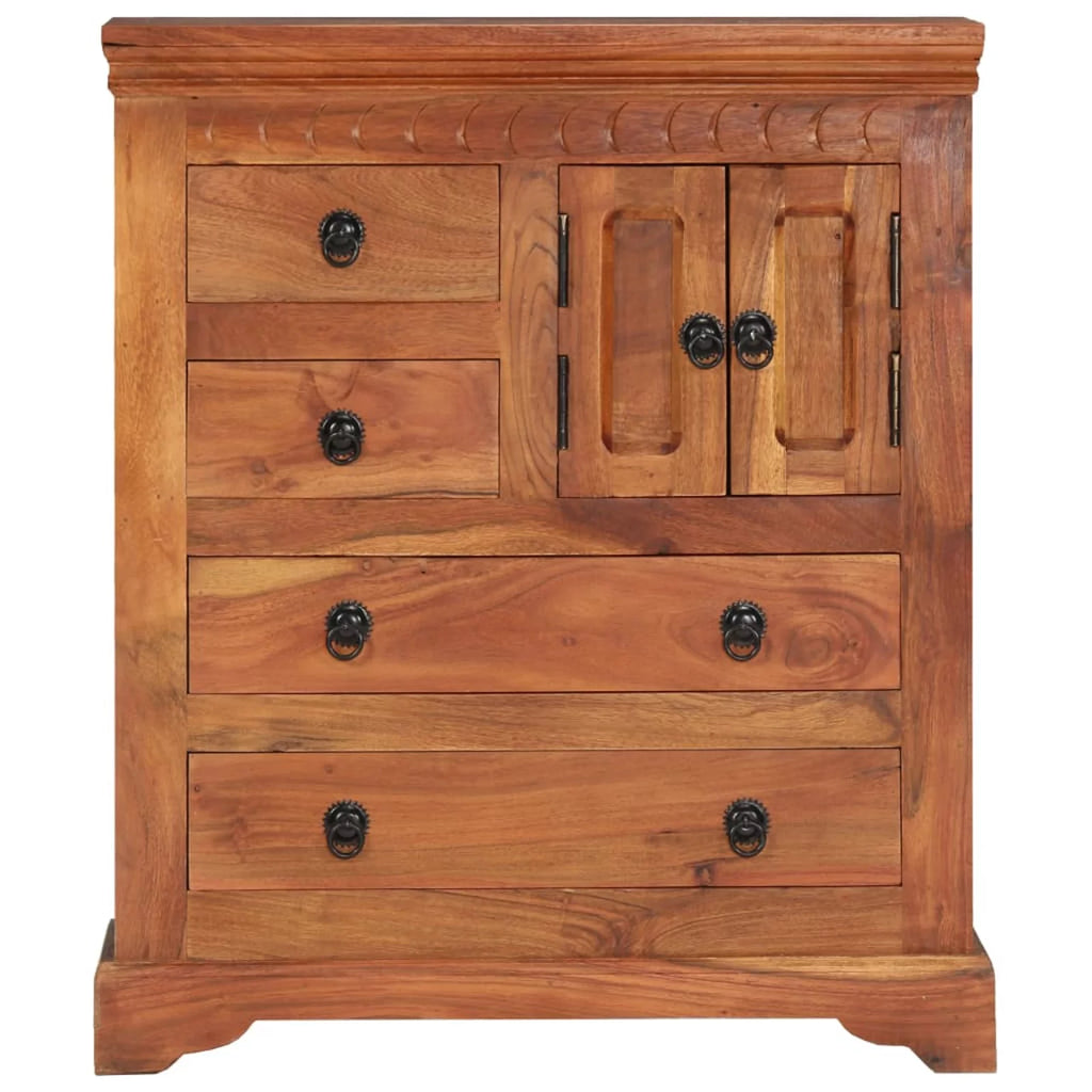 Solid Acacia Wood Sideboard W143