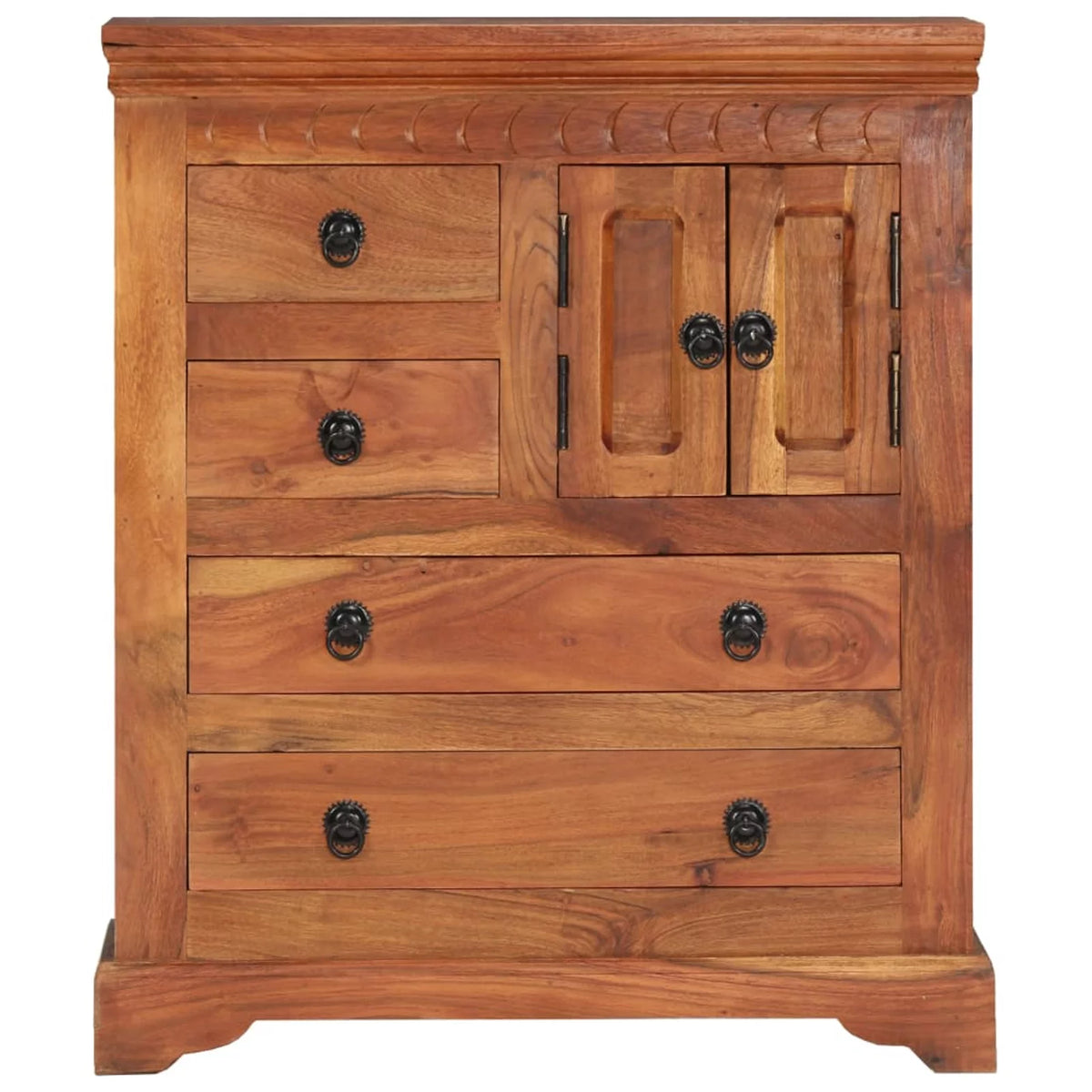 Solid Acacia Wood Sideboard W143