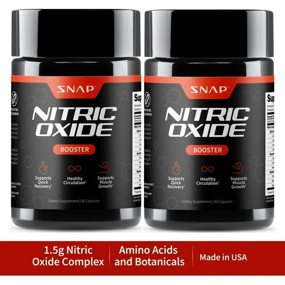 60 Capsules Nitric Oxide Booster Pre Workout O877