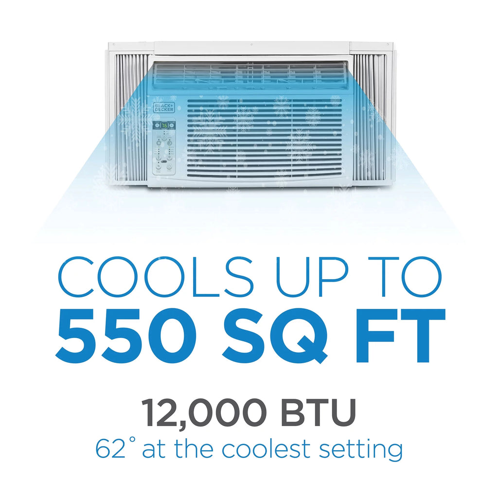 Window Air Conditioner 12,000 BTU White M6128