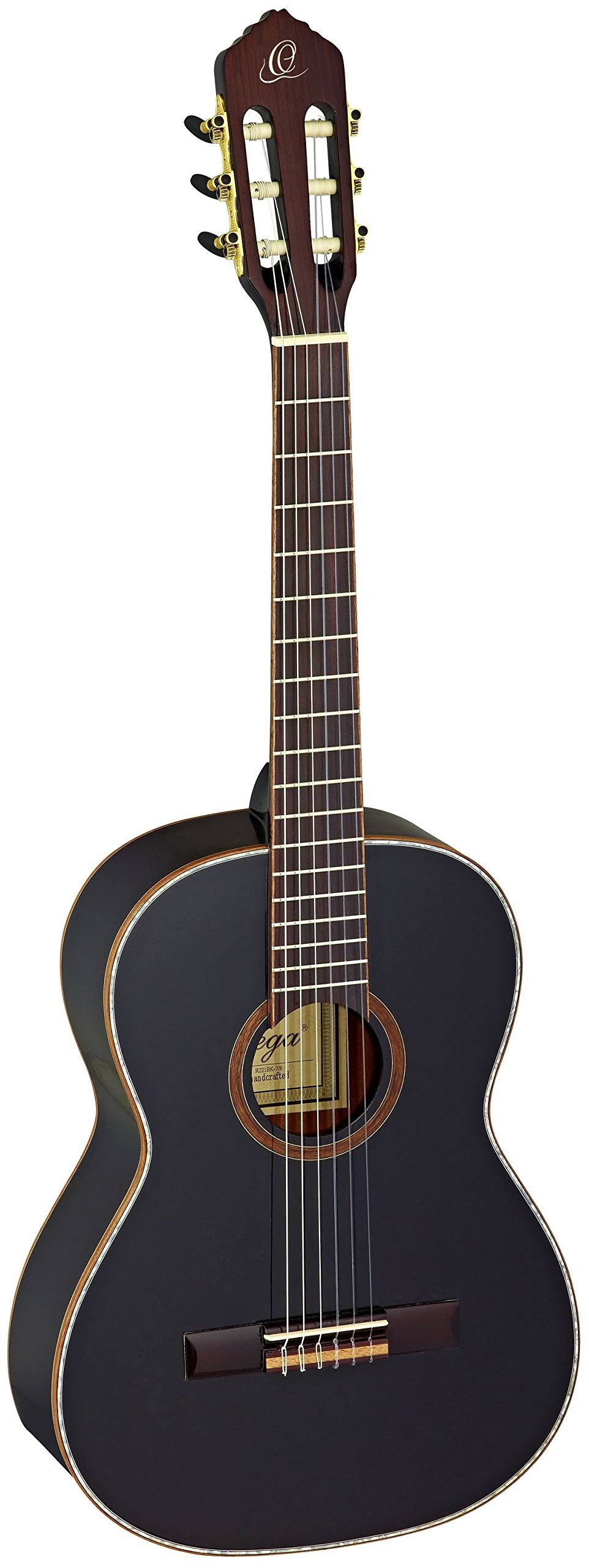 7/8 Size Classical Guitar Gloss Black T5065