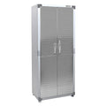 Solid Steel Lockable Metal Storage Cabinet with Adjustable Shelves, 48" W x 24" D x 72" H X185