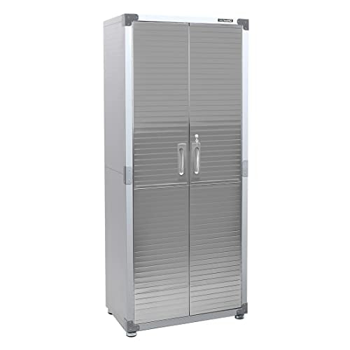 Solid Steel Lockable Metal Storage Cabinet with Adjustable Shelves, 48" W x 24" D x 72" H X185