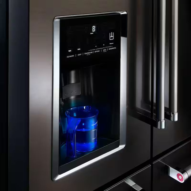25.8 cu. ft. Black Stainless French Door Refrigerator H42648