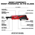 12V Cordless 3/8 in. Ratchet with 4.0 Ah Starter Kit C2549