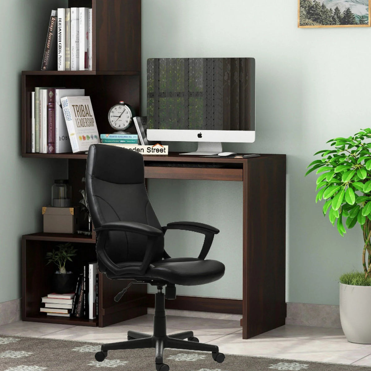 Black Nylon Mesh Office Chair R555757