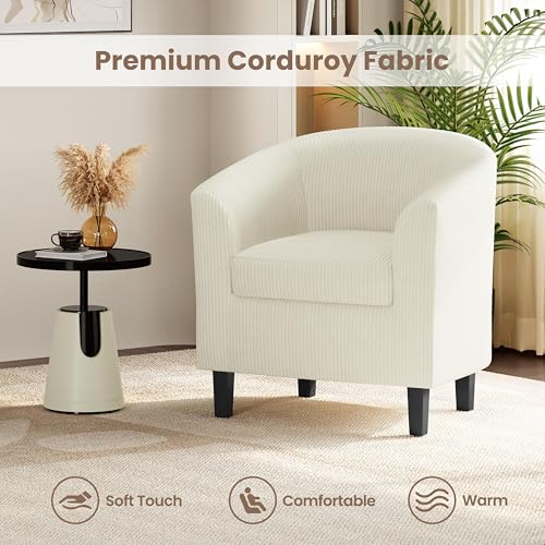 Brown Faux Leather Accent Chair L616832