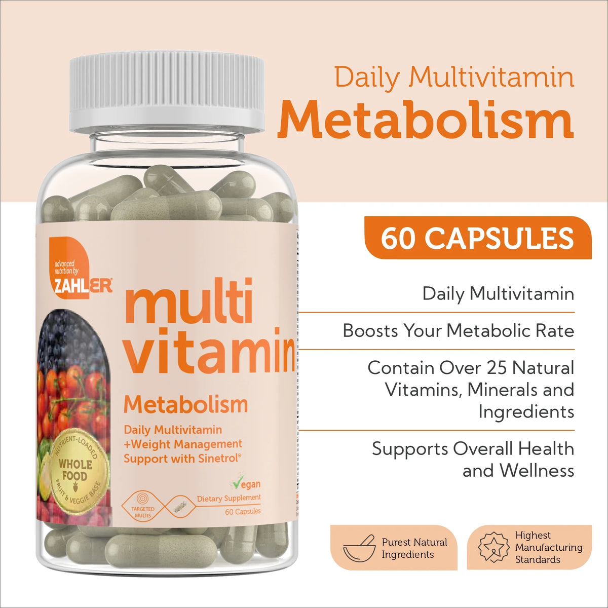 60 Capsules Multivitamin X4819