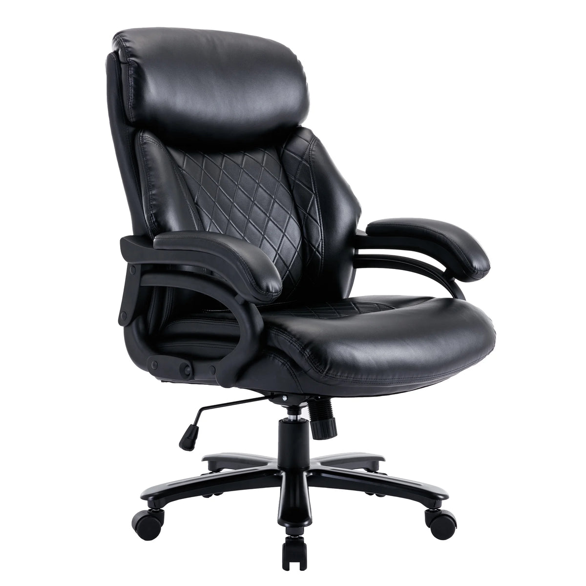 Leather Office Chair with Tilting and Height Adjustment F177