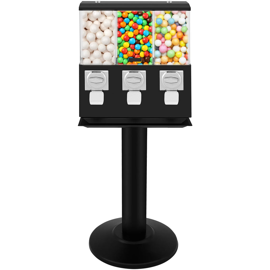 Triple Pod Candy Vending Machine 115cm Height 45Lbs Capacity S1704