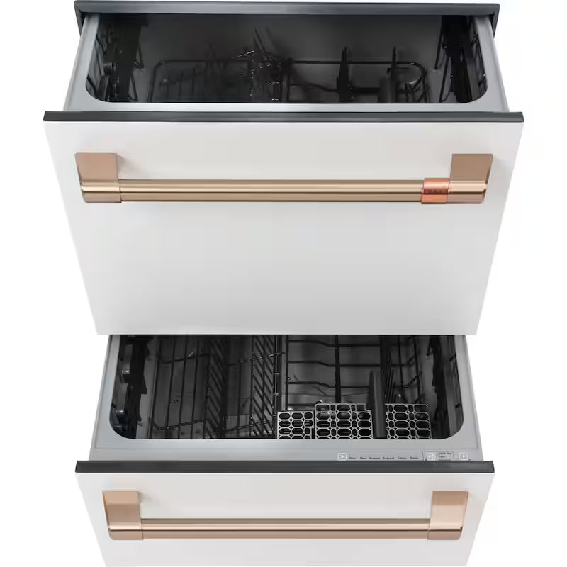 Matte White Double Drawer Dishwasher V92754