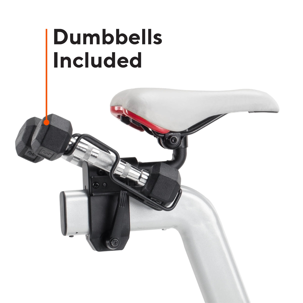 Exercise Bike with Dumbbell Set F44733
